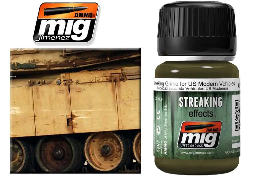 Figurine streaking grime us mod vehicl a.mig1207